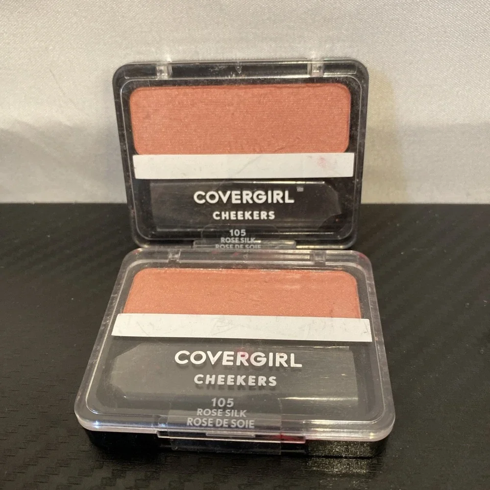 CoverGirl‎ Cheekers Blush- 105 Rose Silk- 0.12 Oz./3g - 2 Pk